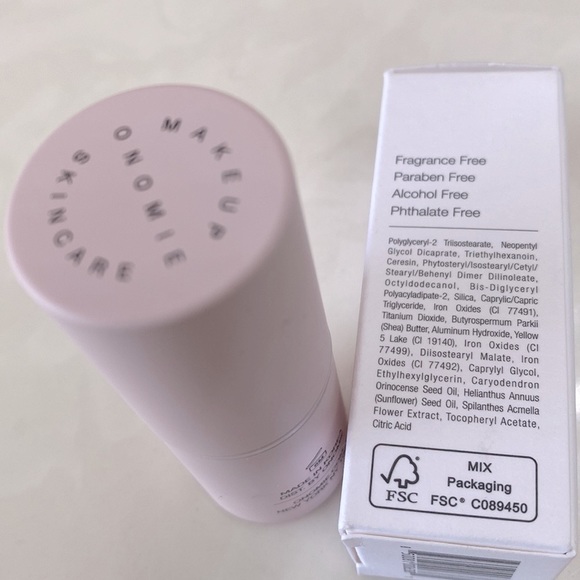 (BA1) ONOMIE Boosting Lip + Cheek Hydrating & Collagen Stick in Nightingale, 10g - Picture 8 of 10